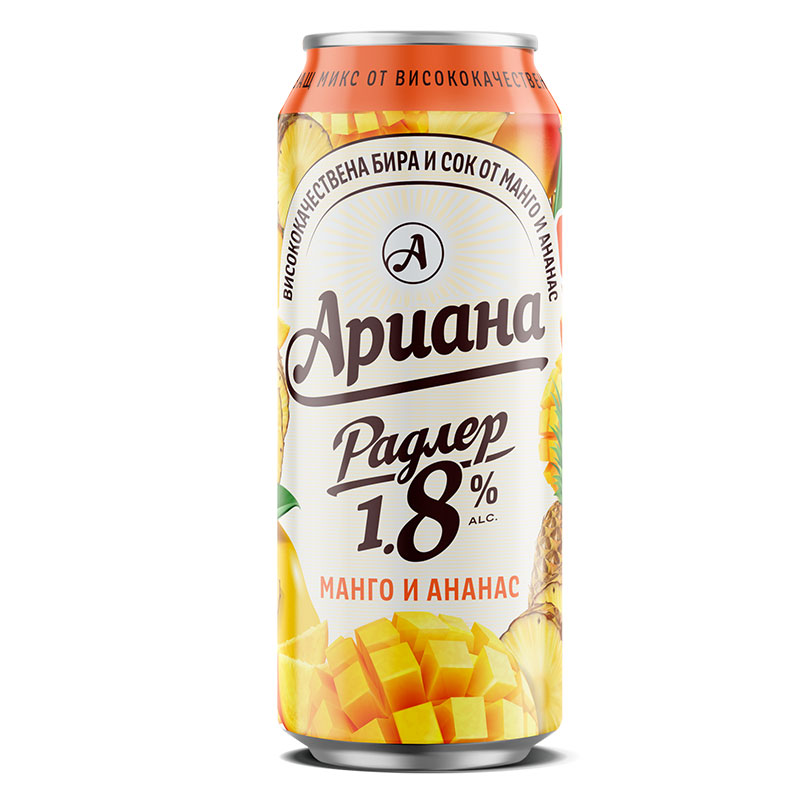КЕН Ариана Манго и Ананас 0.500/9бр.