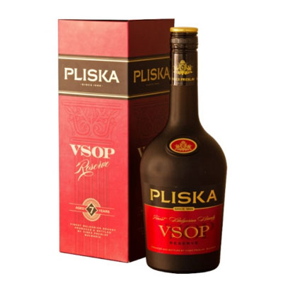 VSOP Плиска Преслав 7год./червена кутия/