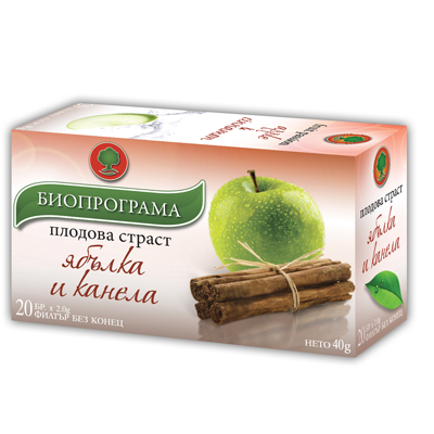 Чай "Ябълка+Канела"/Биопрограма
