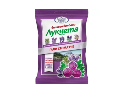 Лукчета гали стомахче 85гр./45бр.-захарни з-ди ГО